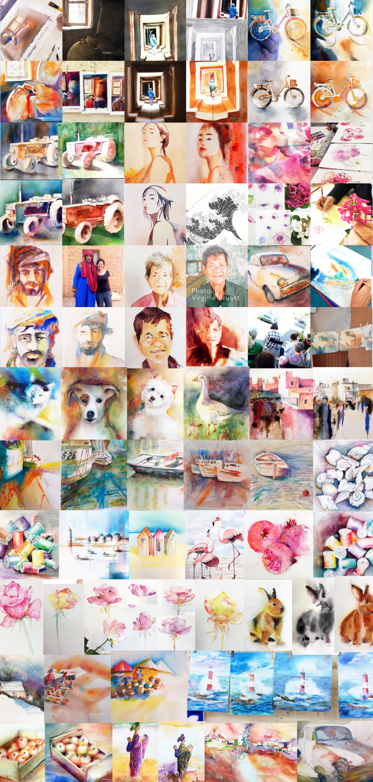 COURS AQUARELLE DÉBUTANT