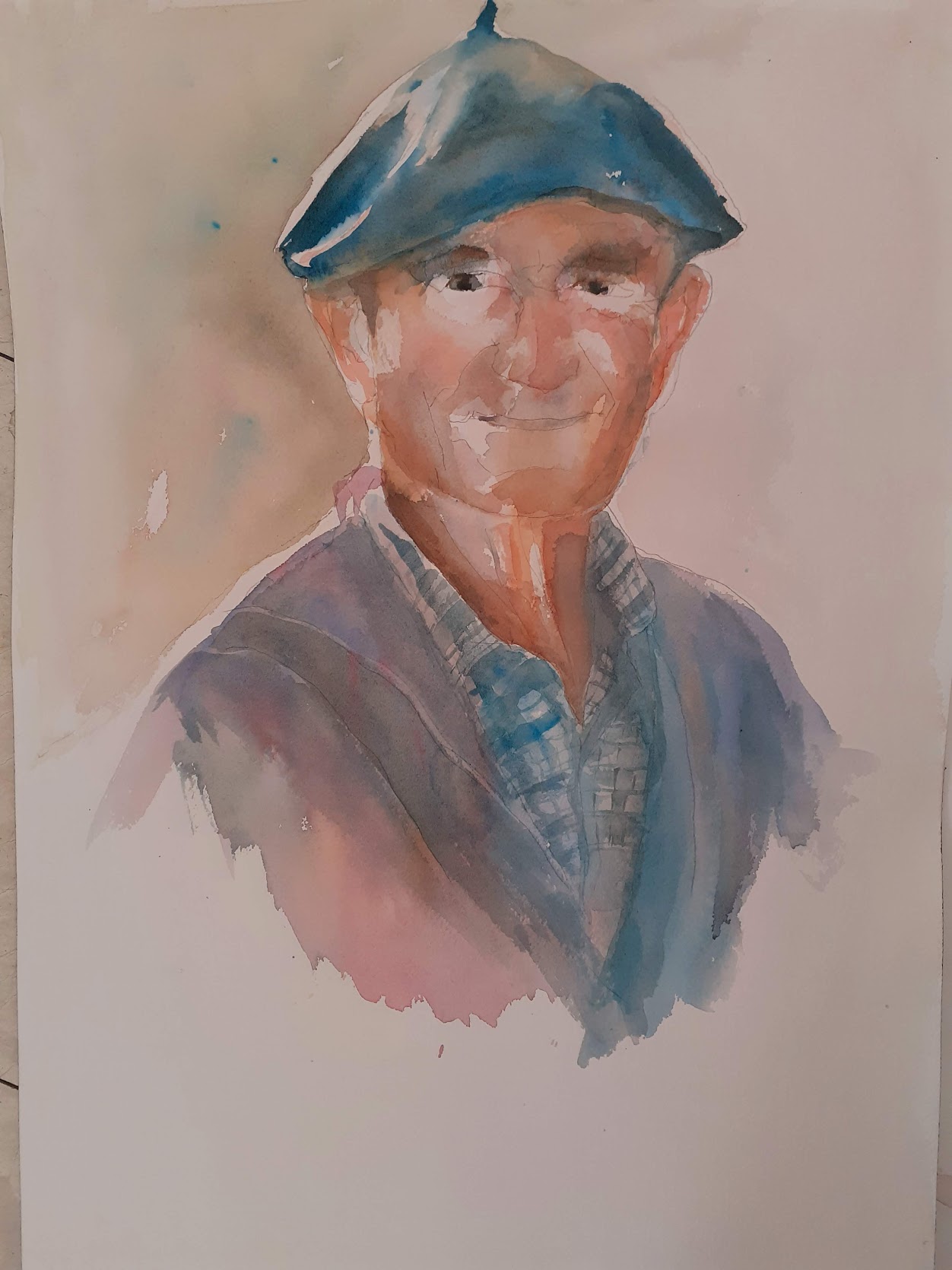 Portrait aquarelle