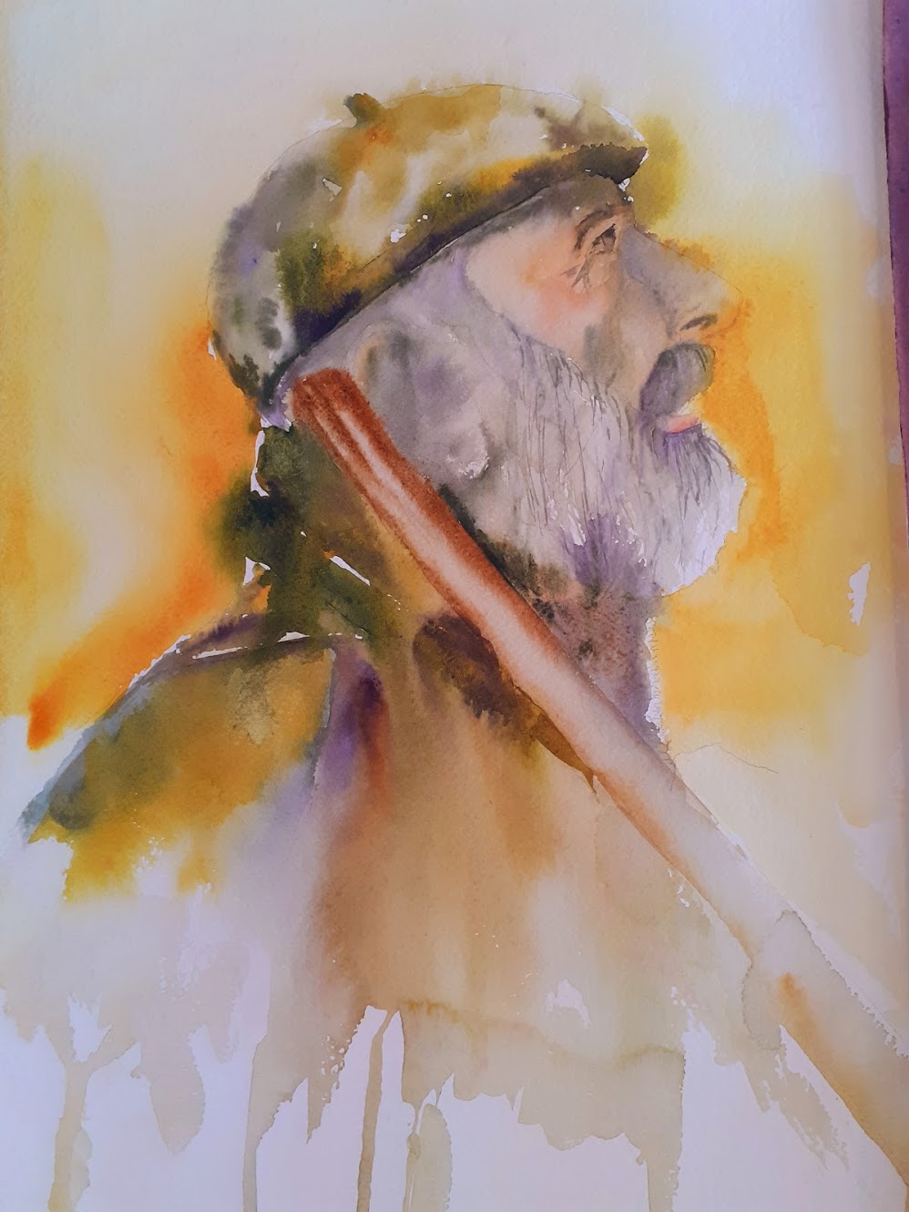 Portrait aquarelle