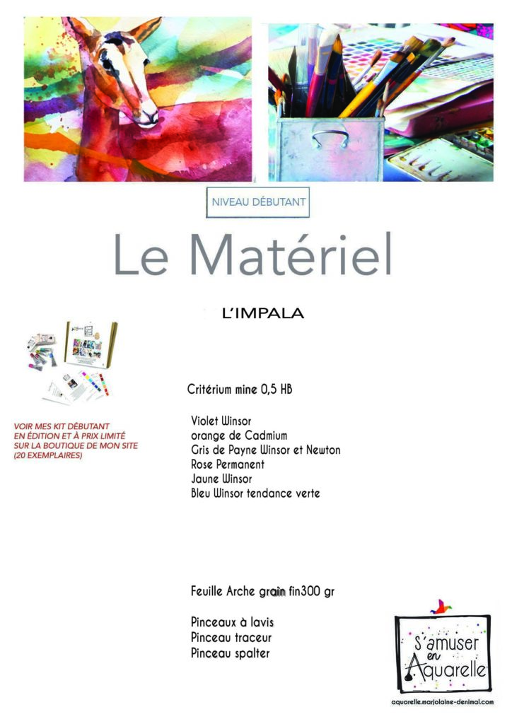 cours vidéo aquarelle gratuit