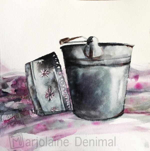 pot aquarelle