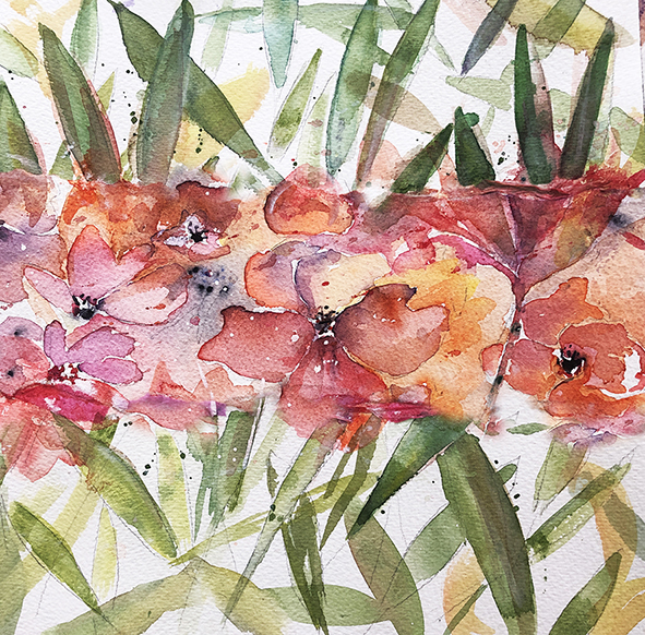 COURS AQUARELLE FLEURS 7