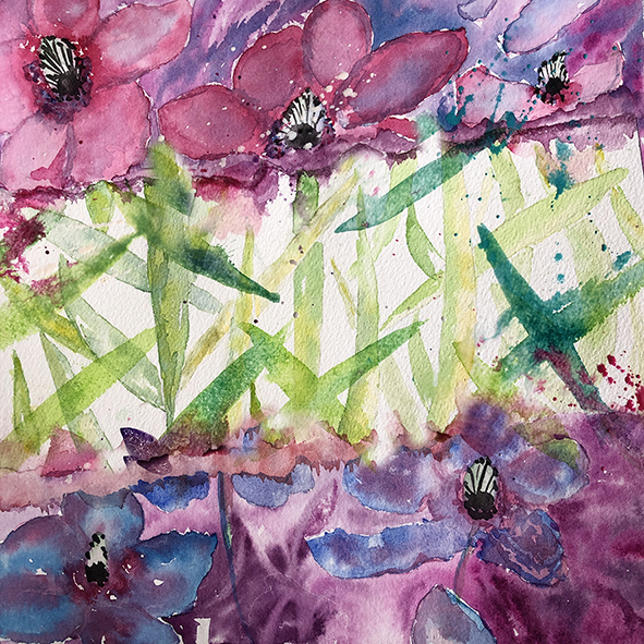 COURS AQUARELLE FLEURS 9