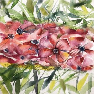 Fleur aquarelle