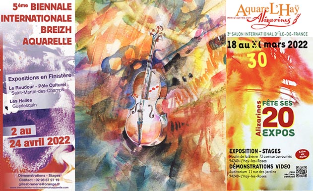 VIOLON AQUARELLE