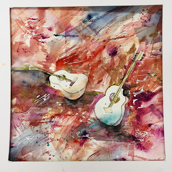 AQUARELLE MUSIQUE 14