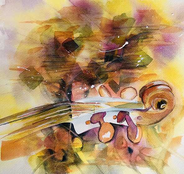 AQUARELLE MUSIQUE 4