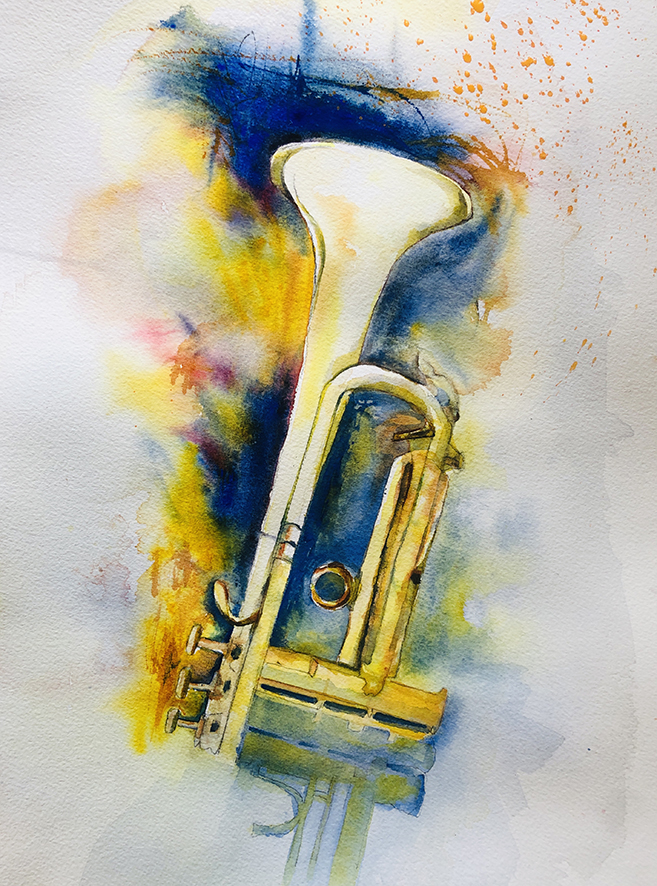 AQUARELLE MUSIQUE 5