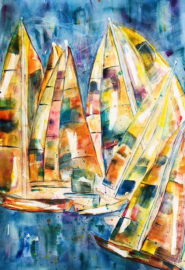 AQUARELLE VOILIERS 11