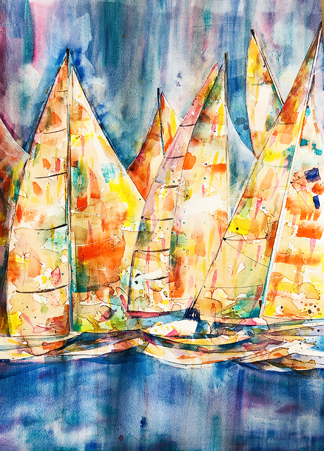 AQUARELLE VOILIERS 13