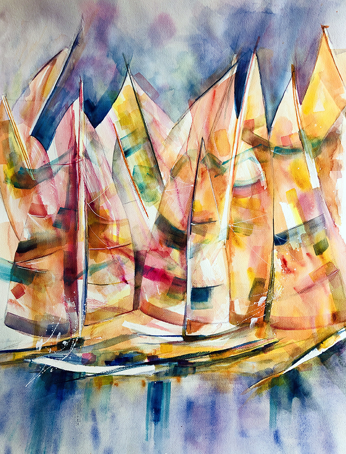 AQUARELLE VOILIERS 7